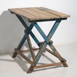 Ancienne table bleue de style provençal français (c.1920) #54