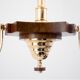 Art deco chandelier, Poland, 1960s