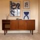 Vintage Scandinavian teak Royal Board sideboard