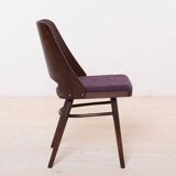 Set of 6 Dining Chairs by R. Hofman for TON, Model 514, 1960s, Reupholstered