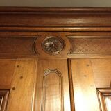 4-door old oak sideboard
