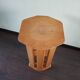 Table de bout en bois vintage années 80