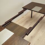 Oak table, Danish design, 1970s, manufacturer: Uldum