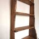 Solid wood wall shelf / storage shelf