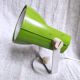 Apple green vintage metal table lamp