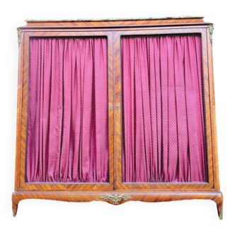 Crystal Staircase Marquetry Library Stamped 19th Century