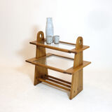 Served in oak and glass from the 50s and 60s.