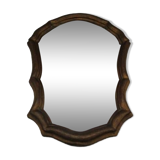 Old gilded wood mirror