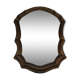 Old gilded wood mirror