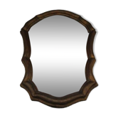 Old gilded wood mirror