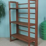 Folding bookcase shelf 50's