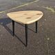 Compass leg coffee table