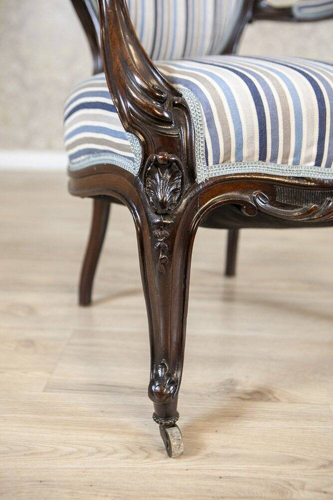 Antique Louis Philippe Style Chair in Mahogany