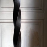 Lampadaire  tripode fer forgé,années 50