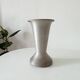 Antique aluminum cemetery vase