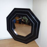 Octagonal mirror by Jean Claude Mahey