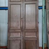 Pair of oak doors