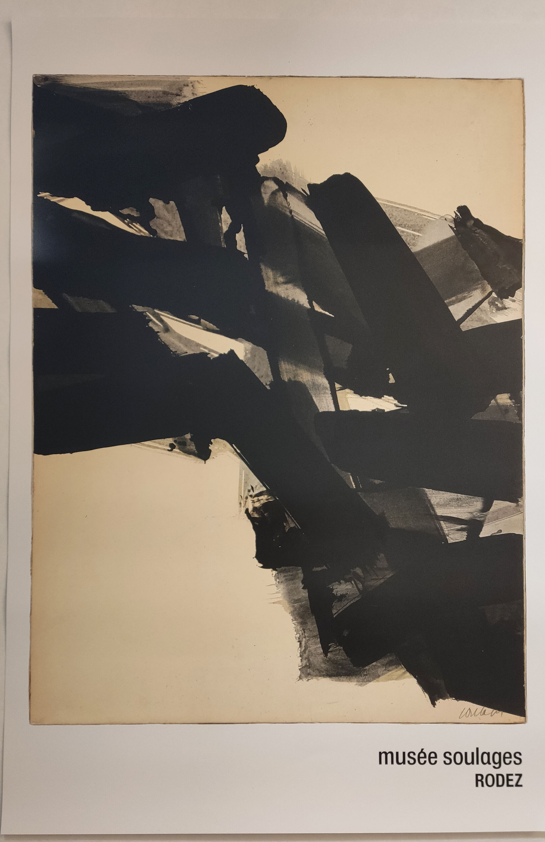 Print by Pierre Soulages