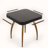 Restored Art Deco H259 Game Table by Jindřich Halabala for Up Zavody, 1930s
