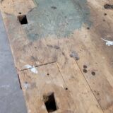 Solid oak carpenter's workbench