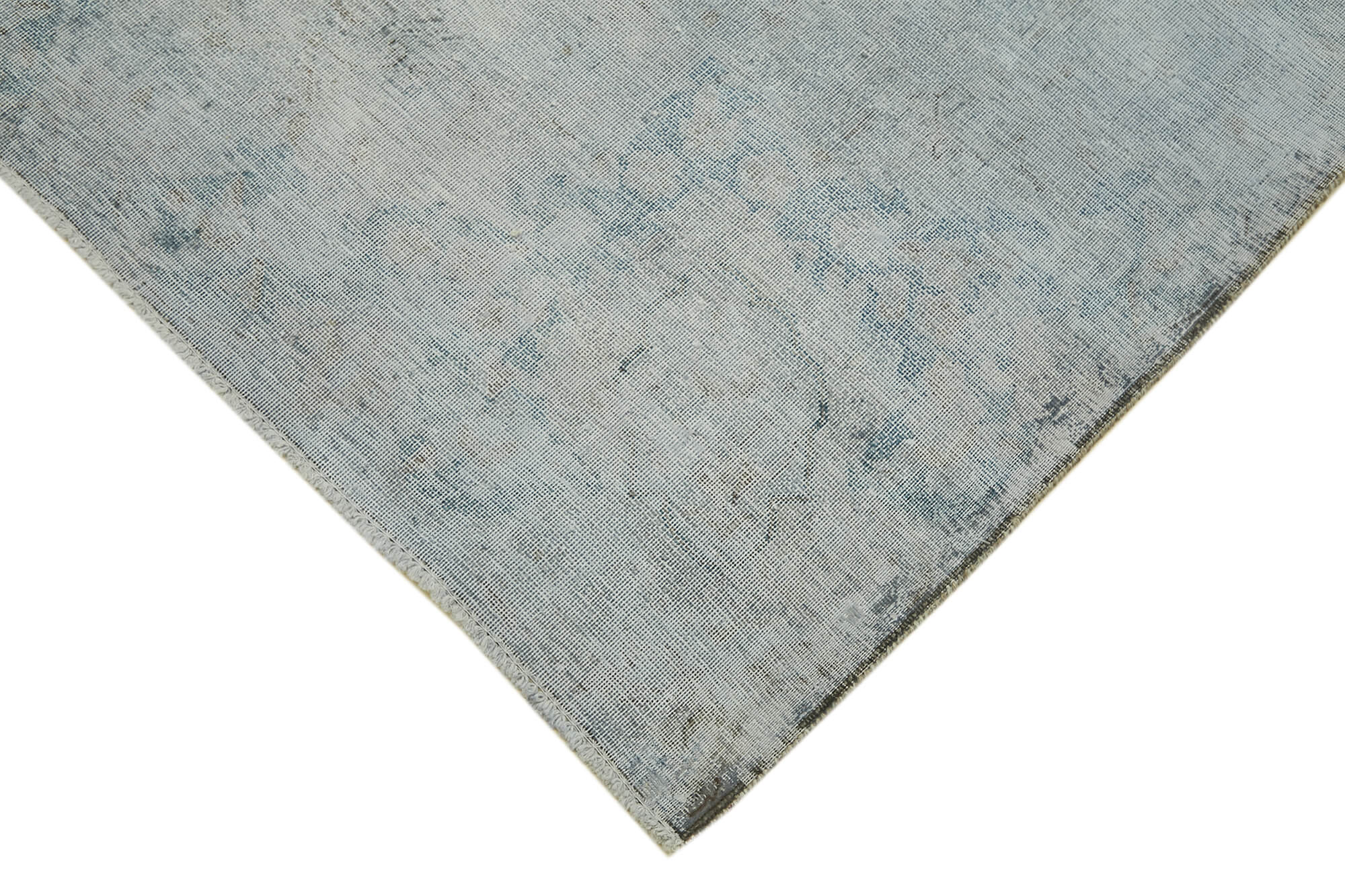 Handmade oriental 1980s 201 cm x 293 cm grey wool carpet