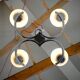 Mid-Century Chandelier by Napako, 1950s, Restored