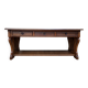 Console-table de milieu Néo-Renaissance – Travail lyonnais – Noyer massif