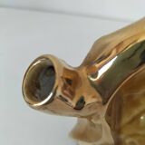 Walnut-shaped slip pitcher