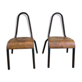 Duo of children's chairs