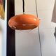 Suspension Space Age orange attribuée à Dijkstra Lampen