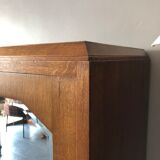 Art deco twin cabinets