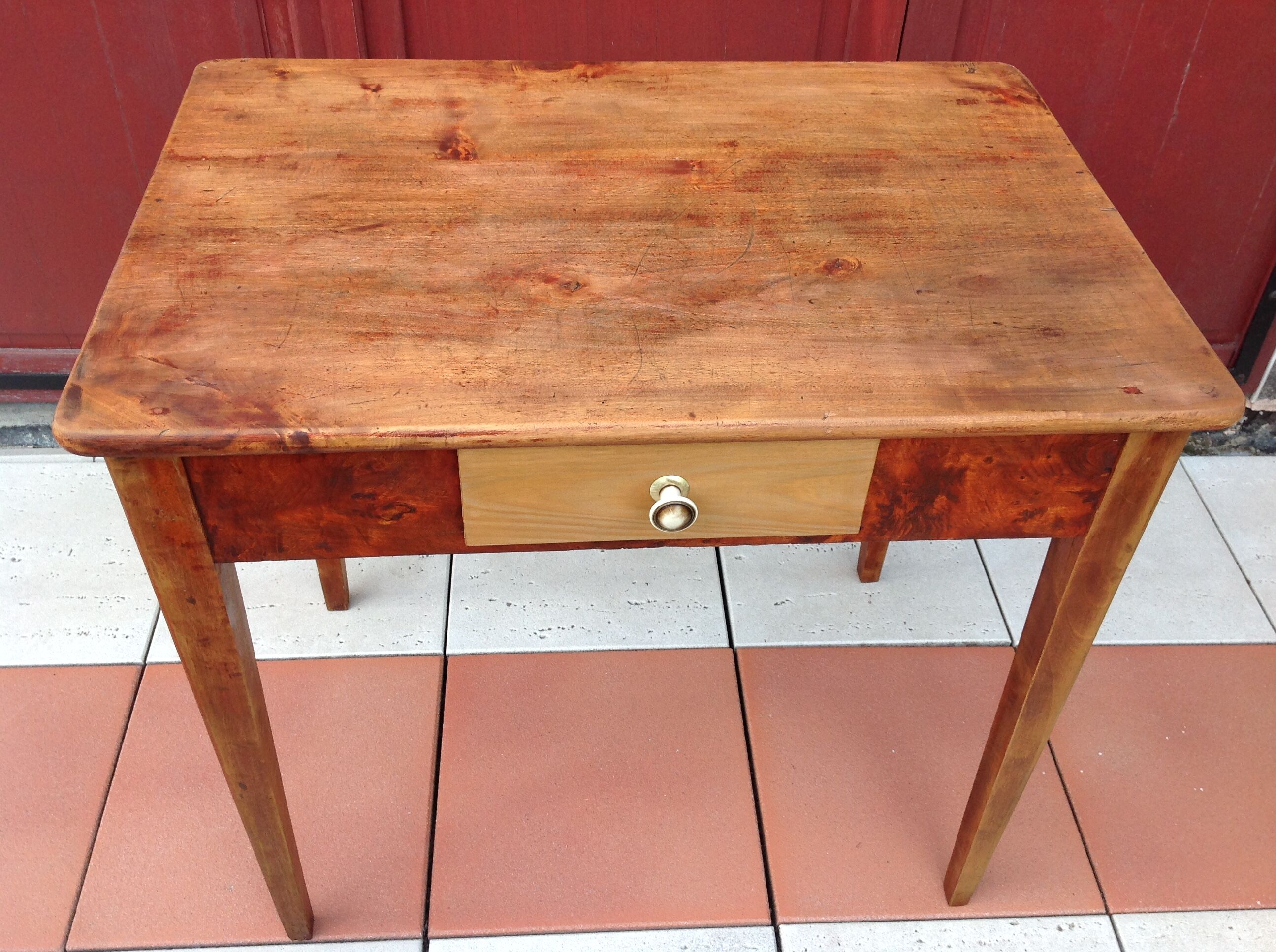 Antique vintage farmhouse table from the 40s and 50s