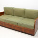 mid century folding sofabed by jindřich halabala for up závody, 1950´s
