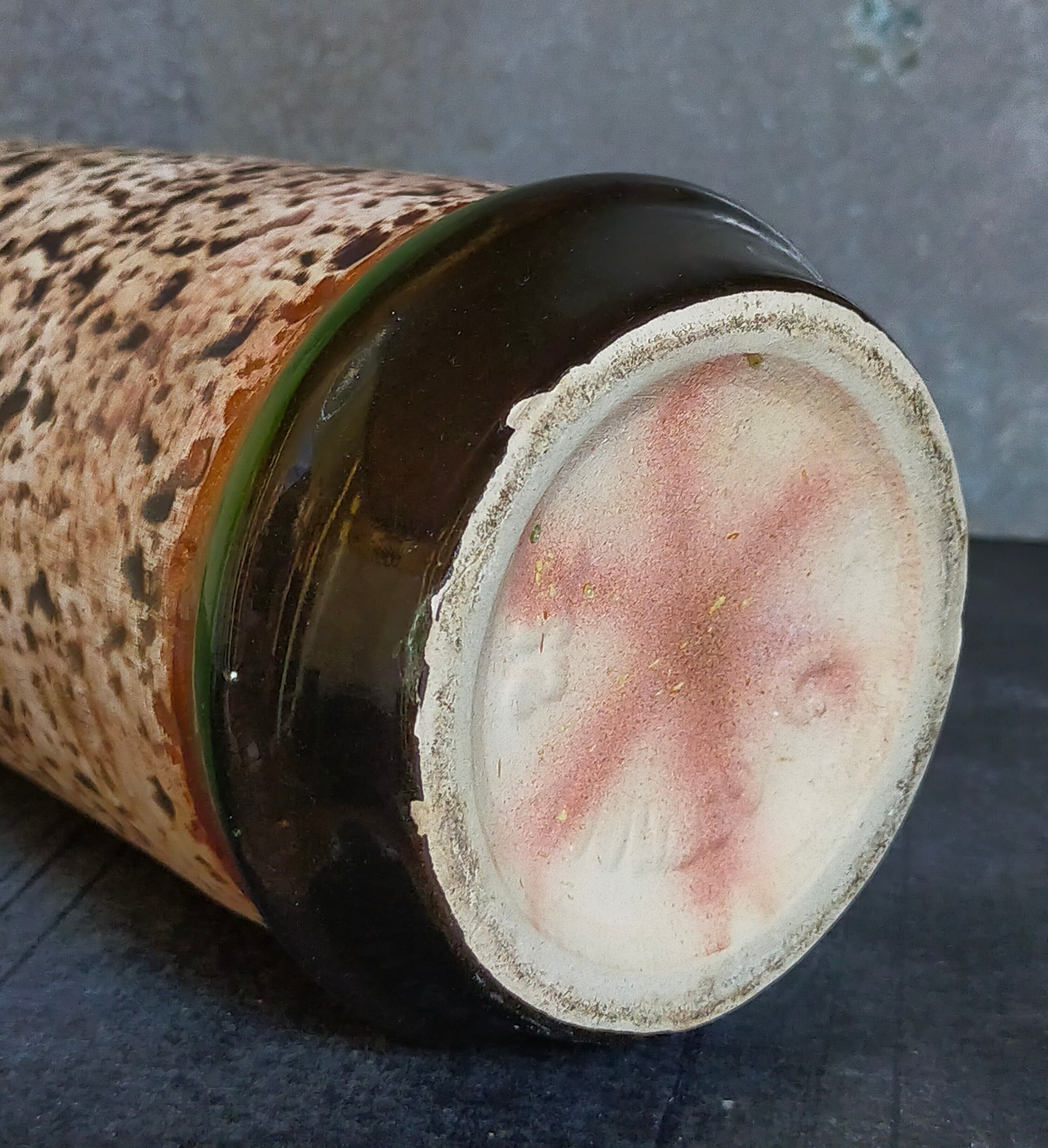 Bottle -soliflore ceramic west-germany vintage