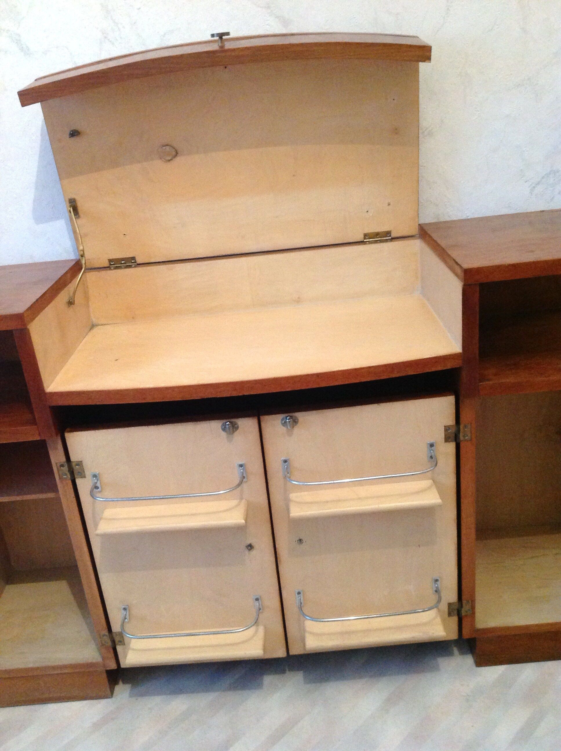 Meuble bar console vintage années50-60