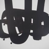 Pierre SOULAGES: Lithograph n 29, 1972 - Original signed poster