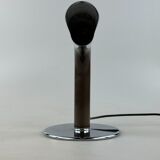60s 70s table lamp Ingo Maurer Gulp tube lamp chrome metal Space Age