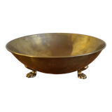 Round brass dish
