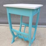 South Sea blue gondola side table