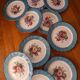 Moulin des Loups Terre de Fer dessert plates