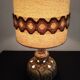 Ceramic floor lamp from the 70s