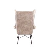 Vintage wingback lounge armchair by Miroslav Navrátil for TON, 1960s