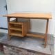 Bureau pieds compas vintage
