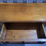 Half-moon Directoire buffet in solid wood in very good condition