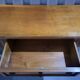 Half-moon Directoire buffet in solid wood in very good condition