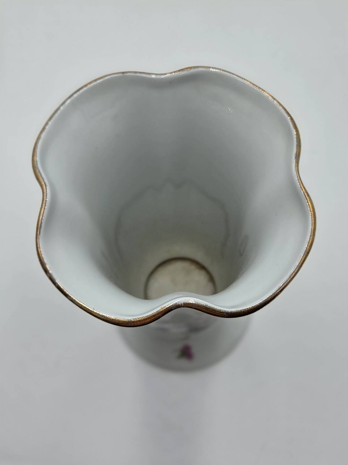 Limoges porcelain vase
