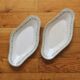 Set de 2 raviers en terre de fer Longwy
