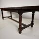 Large French Oak Monastery Table 320/220 cm, early 20th Century