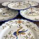 Dessert plates with old Martres Tolesane