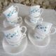 8 Cups myosotis - 8 per cups arcopal